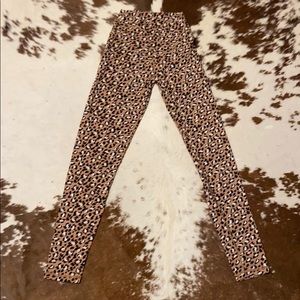 Women’s AERIE leopard leggings, med long
